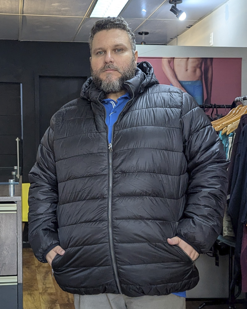 Casaco de Nylon Puffer