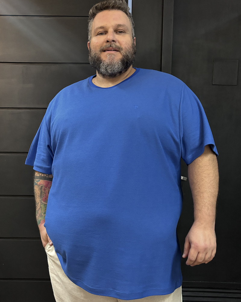 Camisa malha diferenciada