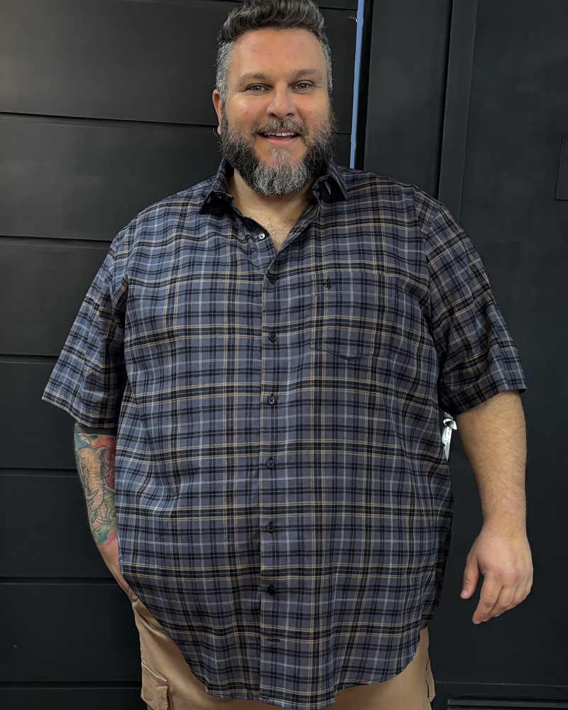 Camisa Social algodão Fio Egípcio