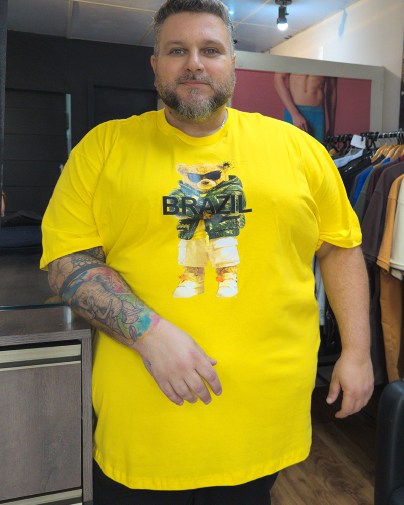Camisa Urso Brasil